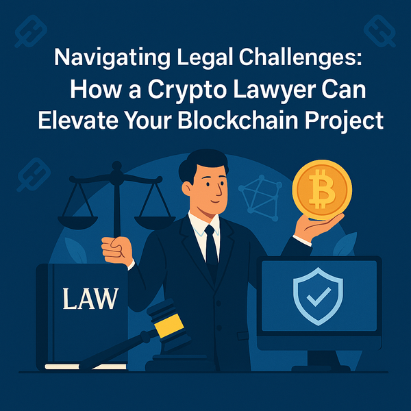 Navigating Legal Challenges: How a Crypto Lawyer Can Elevate Your Blockchain Project