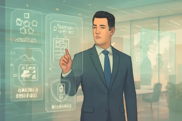 Modern lawyer utilizes AI and blockchain tech for strategic legal business growth