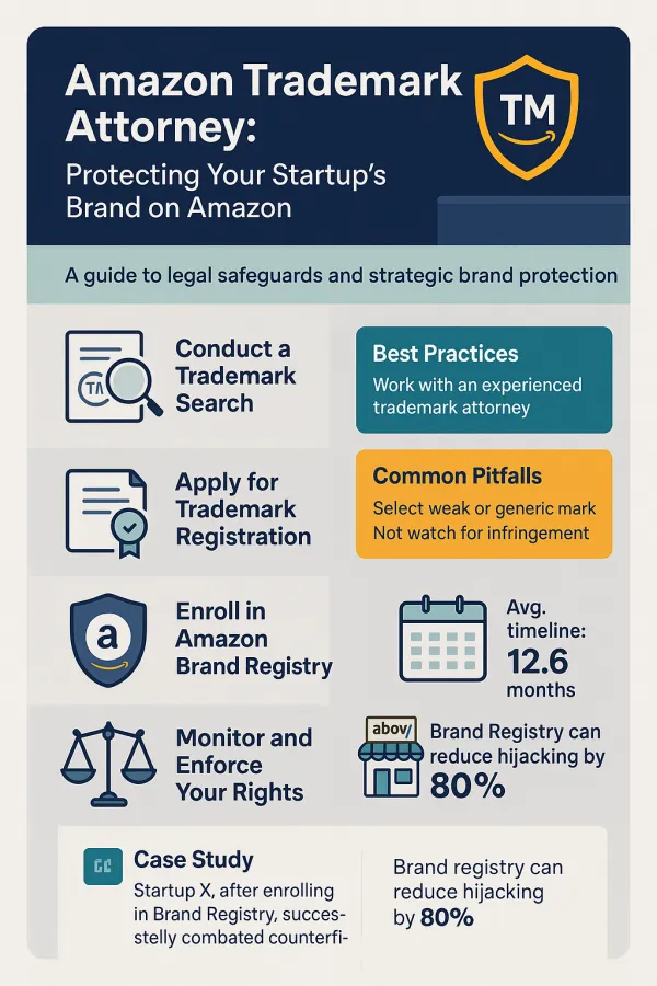 Amazon Trademark Attorney: Protecting Your Startup’s Brand on Amazon