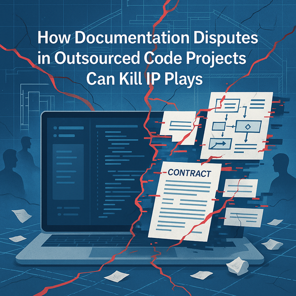 How Documentation Disputes in Outsourced Code Projects Can Kill IP Plays