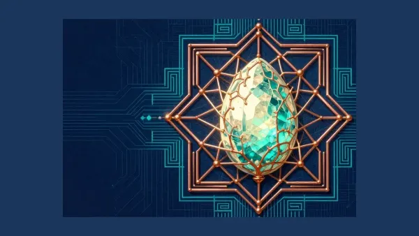Abstract illustration of a game controller integrated with EU regulatory iconography